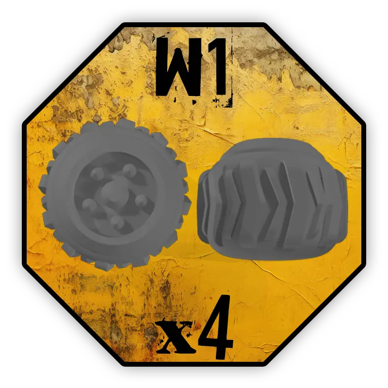 Roues GasRoad - W1 (10mm)