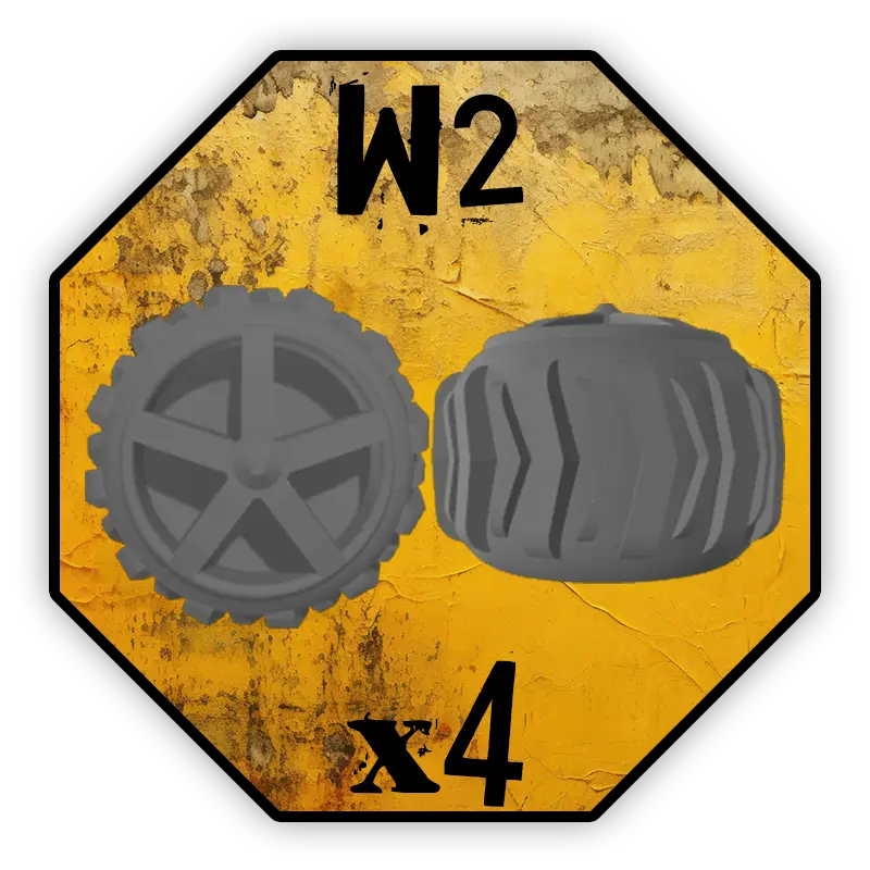 Roues GasRoad - W2 (10mm)