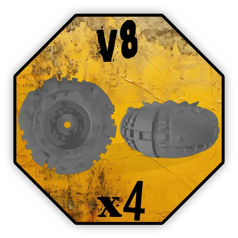 Roues Kavan Factory - V8 (10mm)