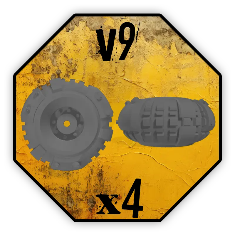 Roues Kavan Factory - V9 (10mm)