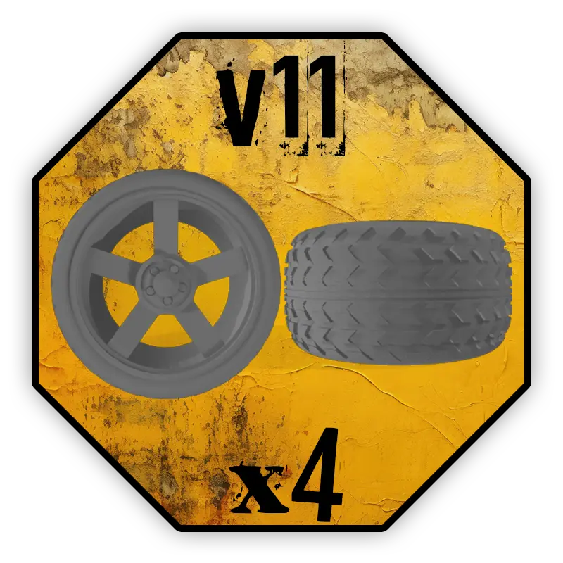 Roues Kavan Factory - V11 (10mm)