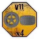 Roues Kavan Factory - V11