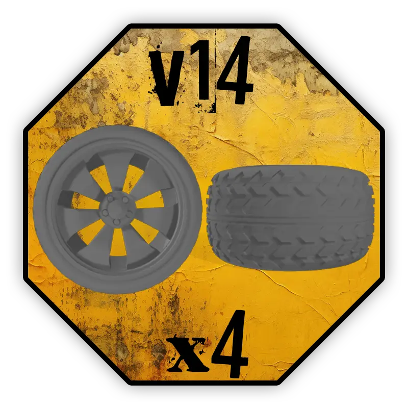 Roues Kavan Factory - V14 (10mm)