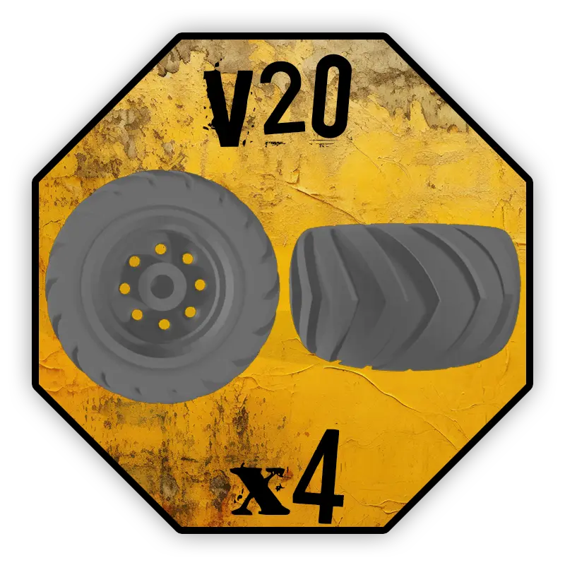 Roues Kavan Factory - V20 (10mm)