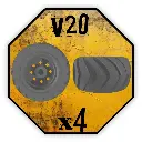 Roues Kavan Factory - V20