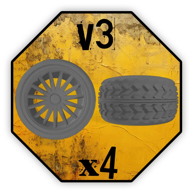 Roues Kavan Factory - V3 (10mm)