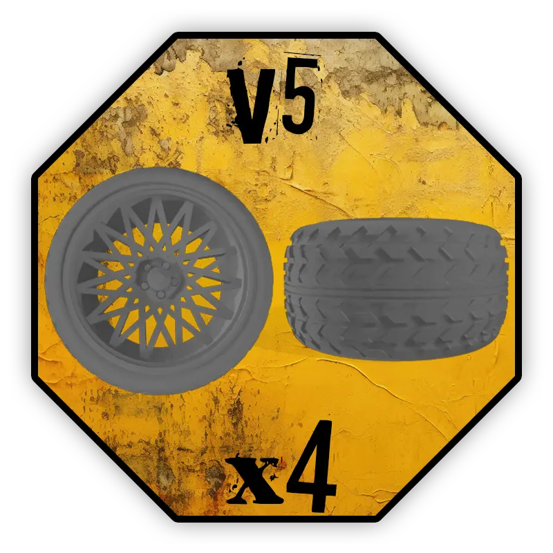 Roues Kavan Factory - V5 (10mm)