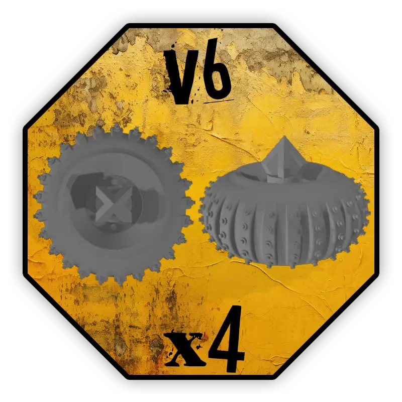 Roues Kavan Factory - V6 (10mm)