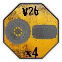 Roues Kavan Factory - V26