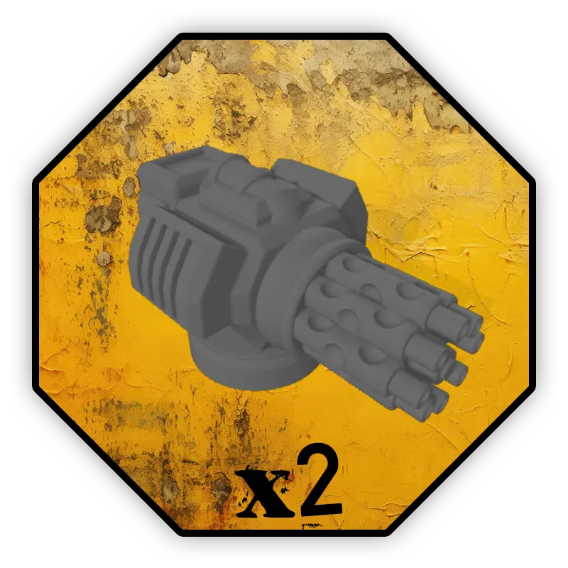 Minigun - Black Cobra Miniatures