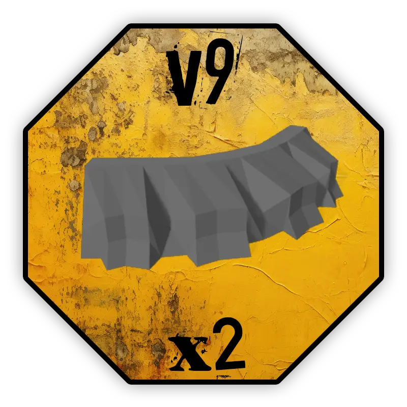 Pare-choc Black Cobra Miniatures - V9