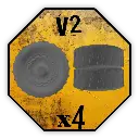 Roues Black Cobra Miniatures - V2