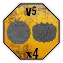 Roues Black Cobra Miniatures - V5