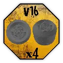 Roues Black Cobra Miniatures - V16