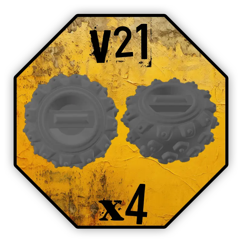 Roues Black Cobra Miniatures - V21