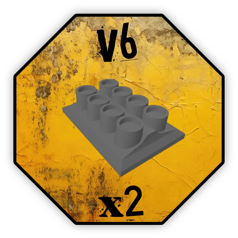 Moteur Black Cobra Miniatures - V6