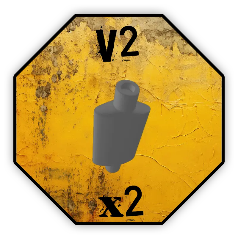 Pot d'échappement Black Cobra Miniatures - V2