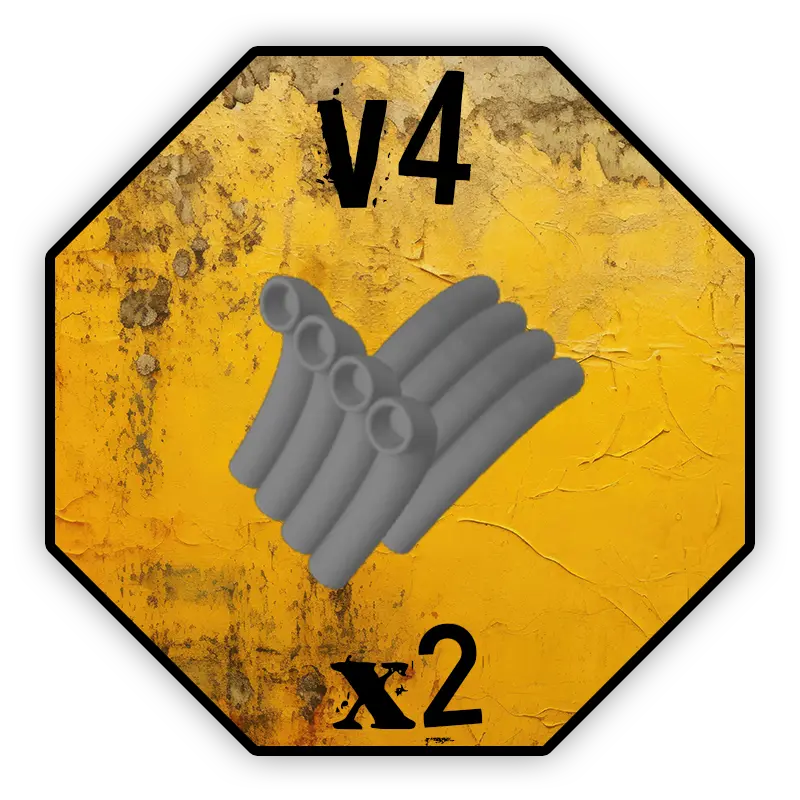 Pot d'échappement Black Cobra Miniatures - V4