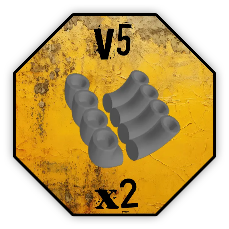 Pot d'échappement Black Cobra Miniatures - V5