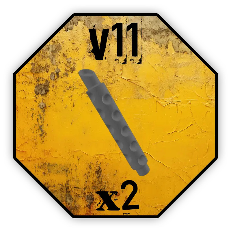 Pot d'échappement Black Cobra Miniatures - V11