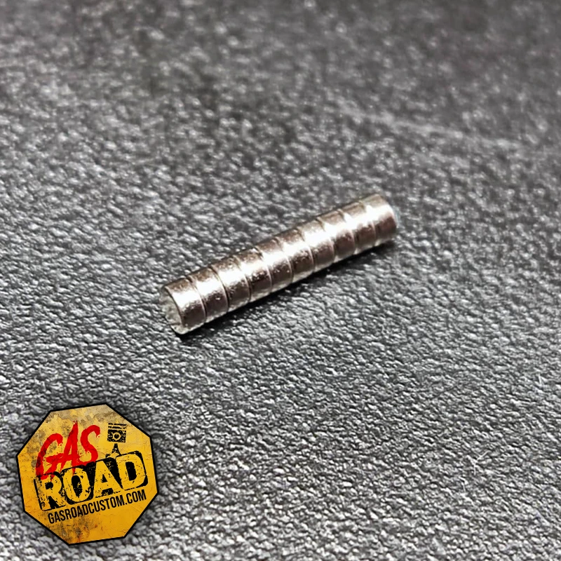 Aimants Neodyme 2x1mm x10