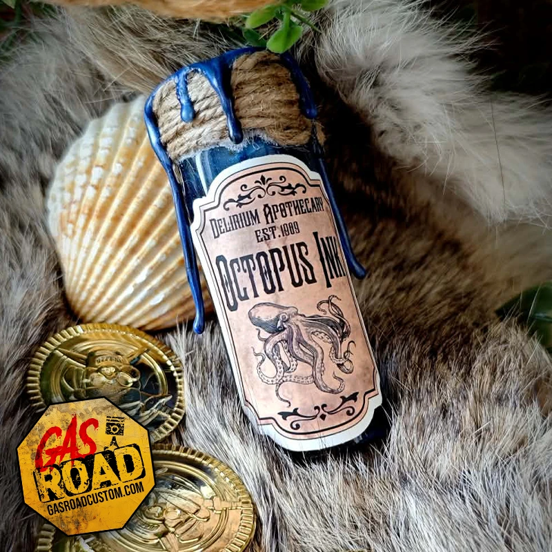 Fiole à D20 – Octopus Ink 🐙
