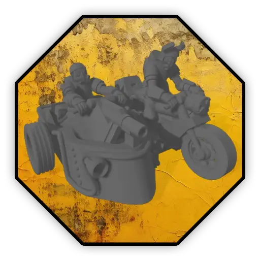 Side Car V1 - Black Cobra Miniatures