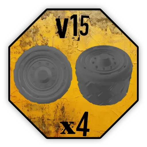 Roues Black Cobra Miniatures - V15