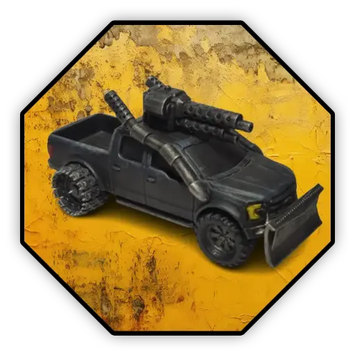 Custom GasRoad – Ford F-150 Hotwheels Post-Apocalyptique